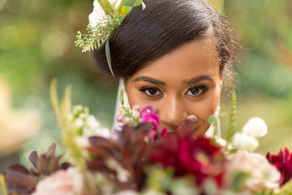 Bridal portrait