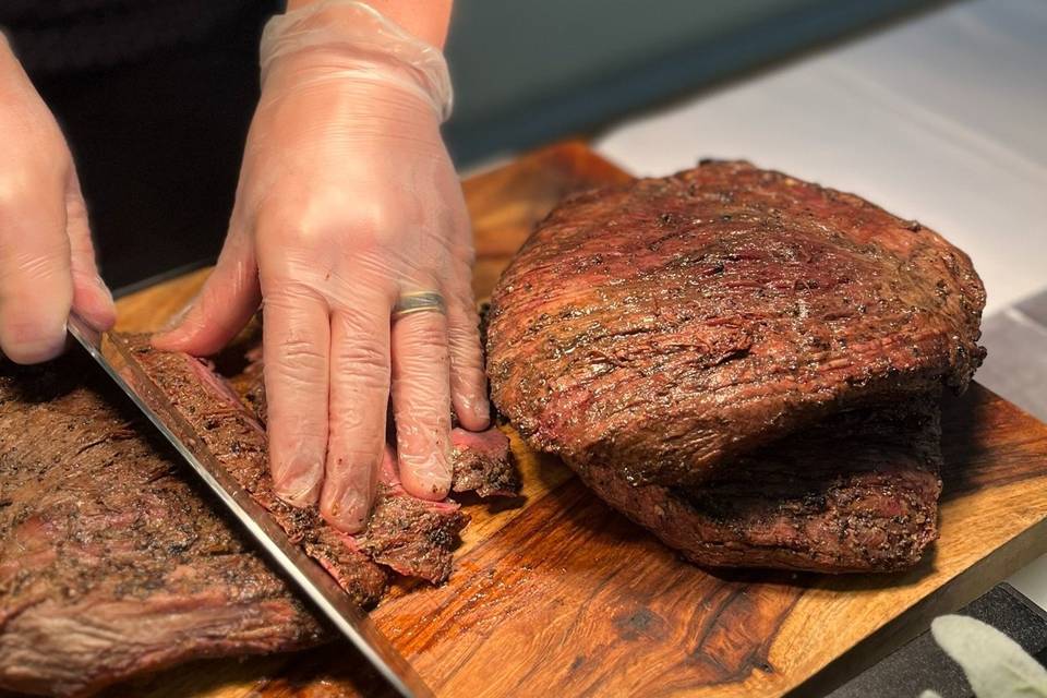 Meat carving