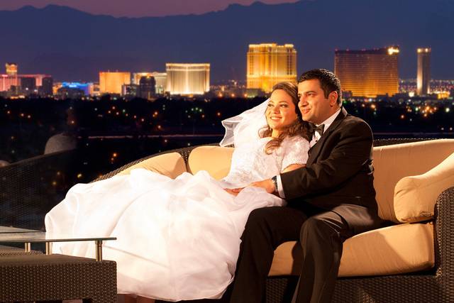 Couple's creative photo