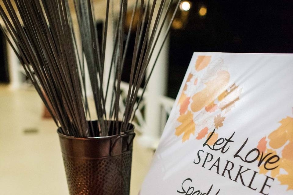 Sparkler send off package