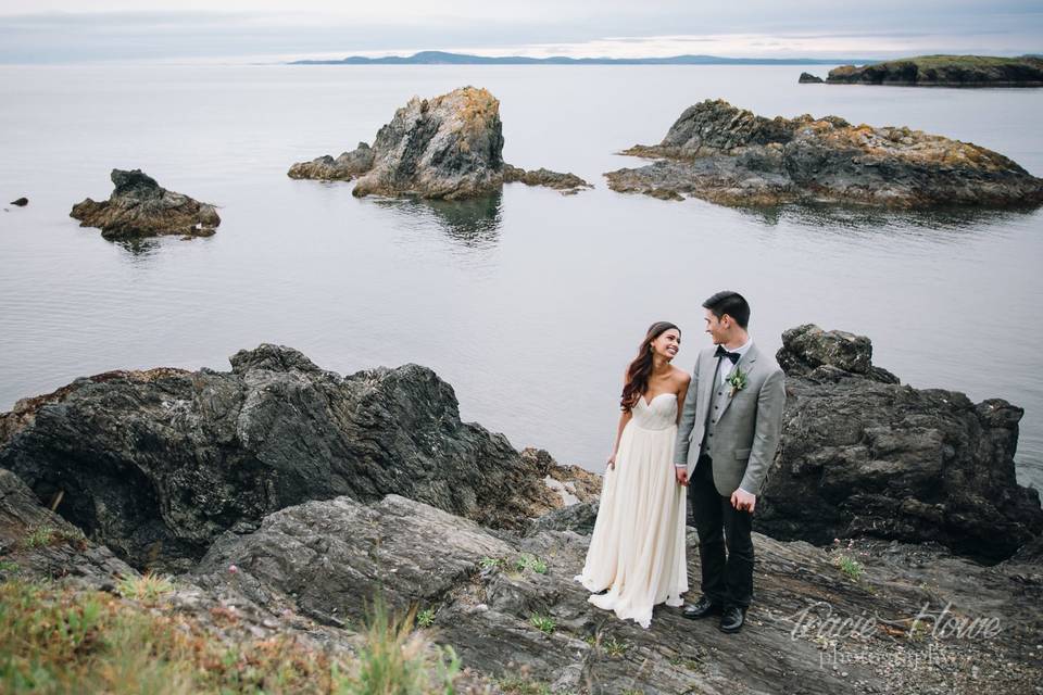 Deception Pass elopement styled shoot.