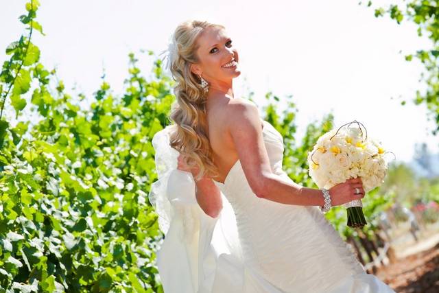 Glowing bride