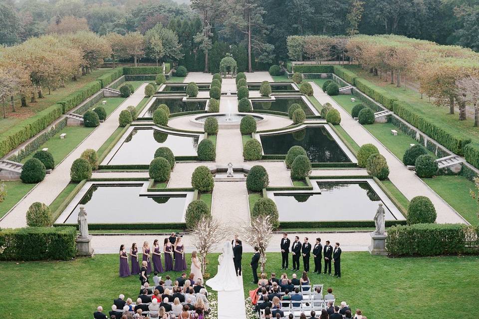 Ceremony at a Castle