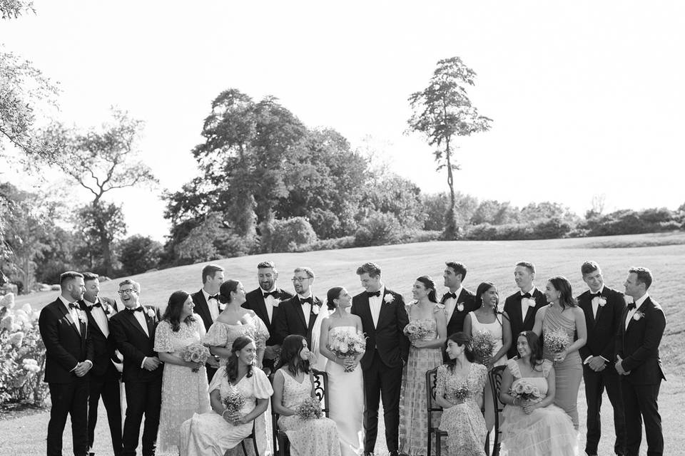 Bride with bouquet