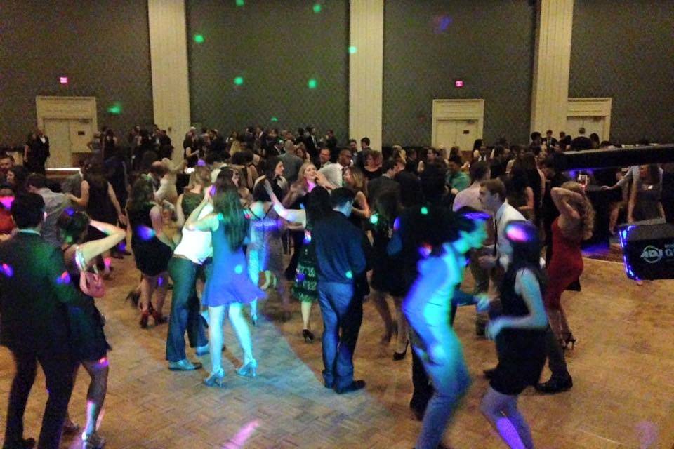 Crowded dance floor