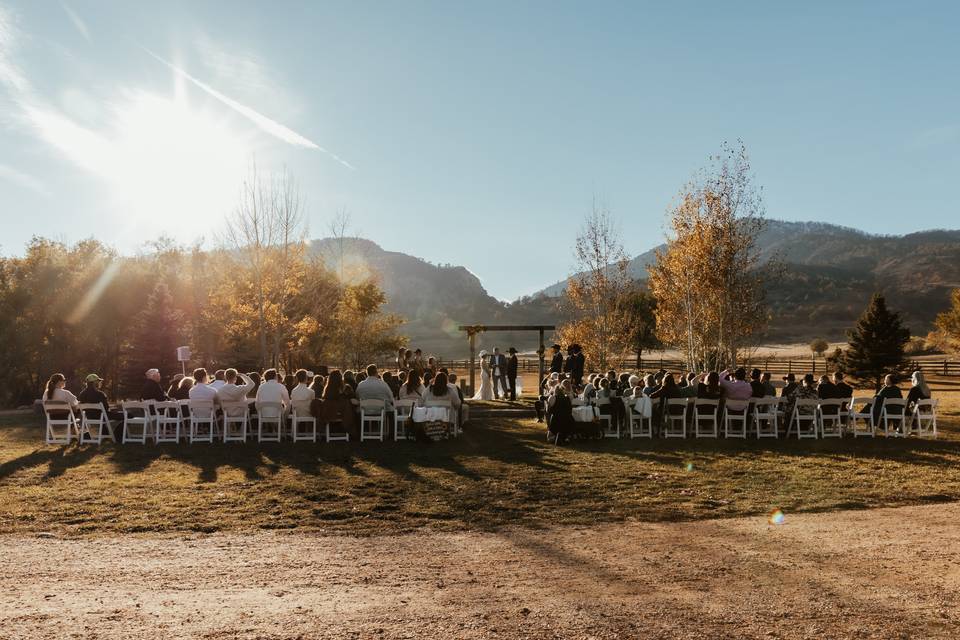 Golden Hour Wedding