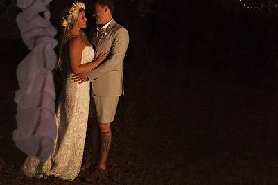 Couple photo in the dark