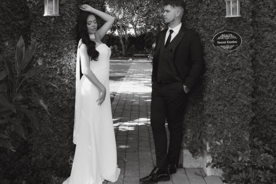 Bride + Groom Portrait