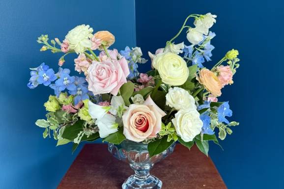 Davis & Dahlias