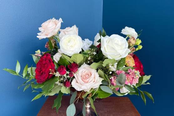 Davis & Dahlias