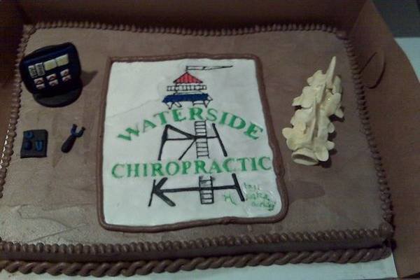 Chiropractor Cake