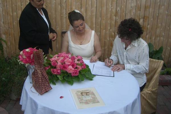 Signing the License