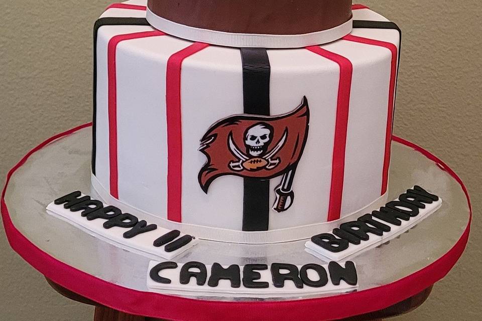 Buccaneers grooms cake