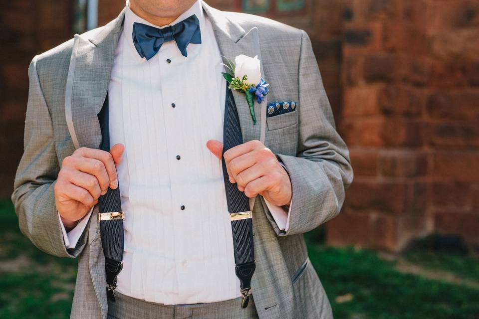 Groom portrait