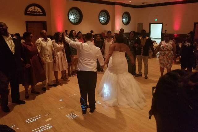 Couple dancing