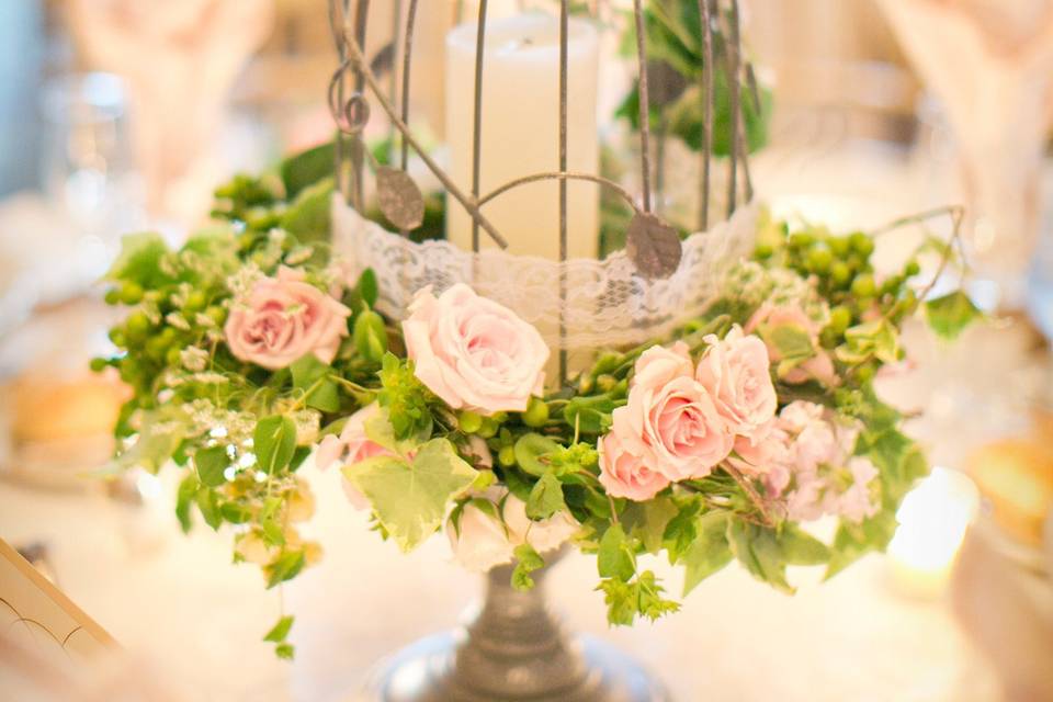 White wedding bouquet