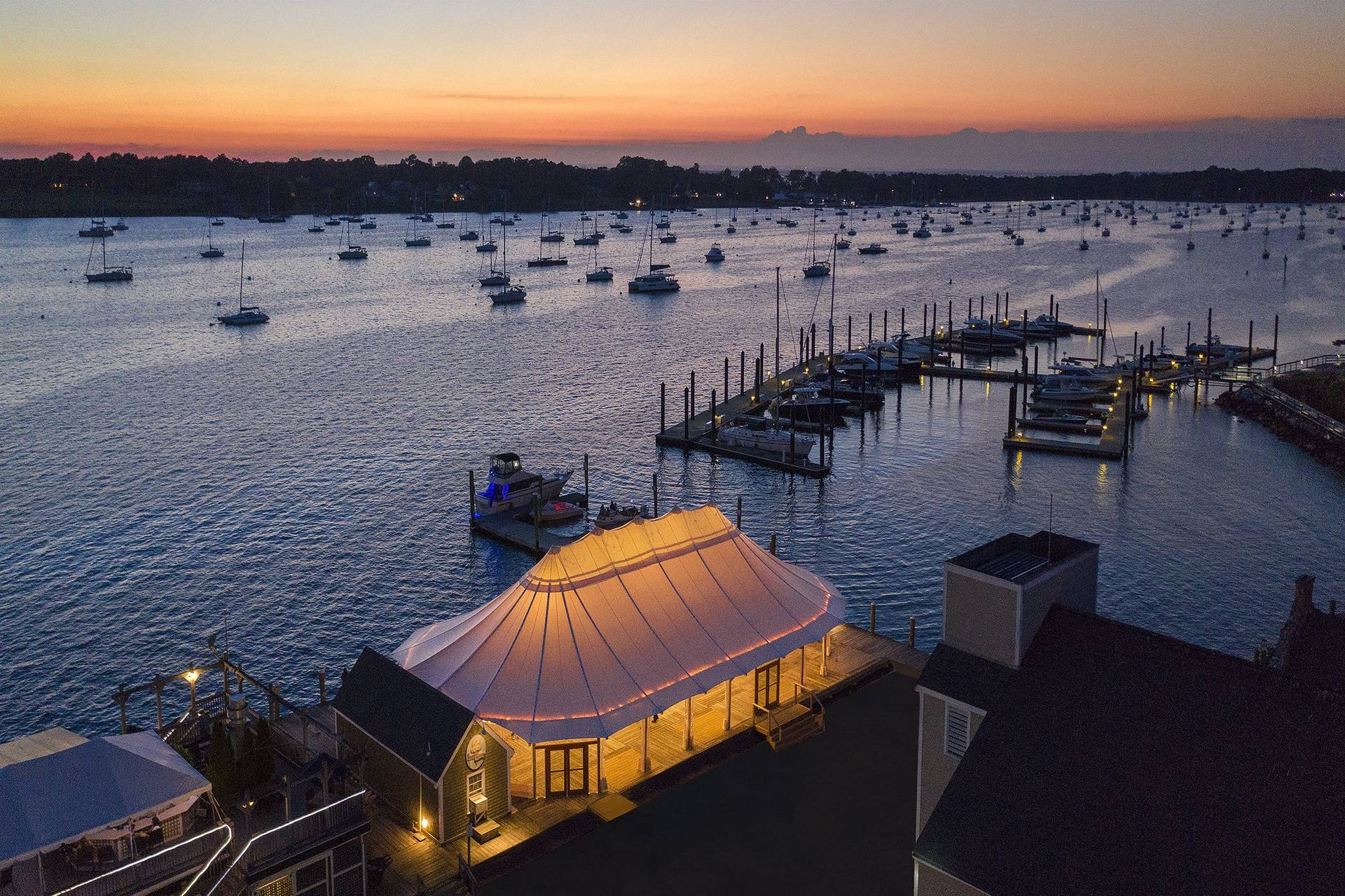 Waterfront Pavilion at Bristol Harbor - Venue - Bristol, RI - WeddingWire 