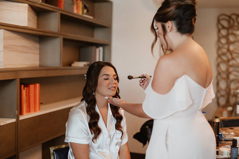 Makeup on my bestfriend!