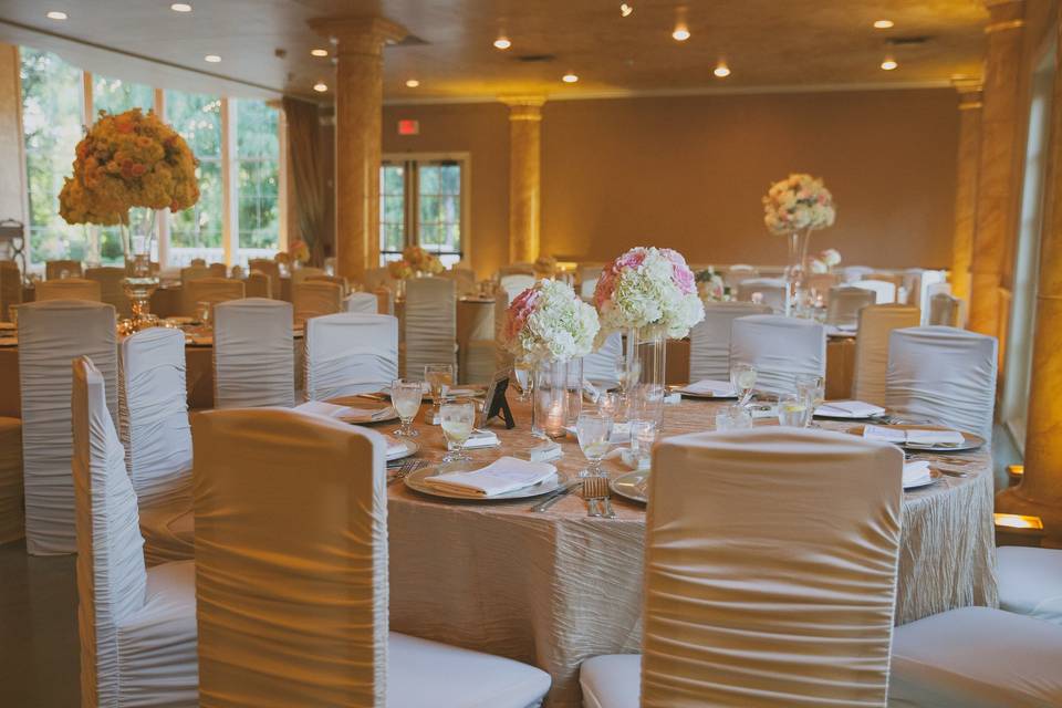 Reception tables