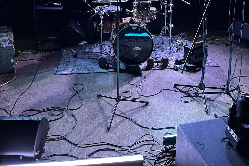 Live band Setup