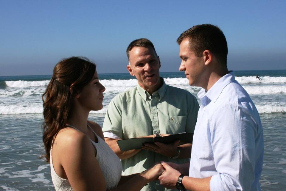 Ceremony by the sea