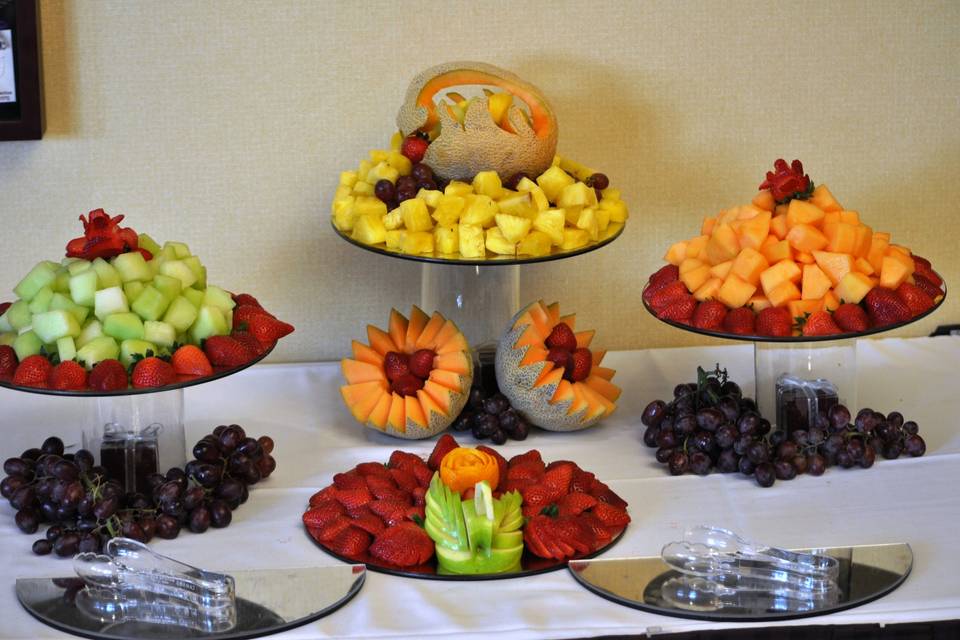 Fresh fruit display