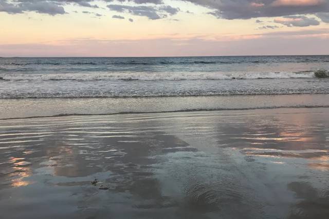 Beach honeymoon