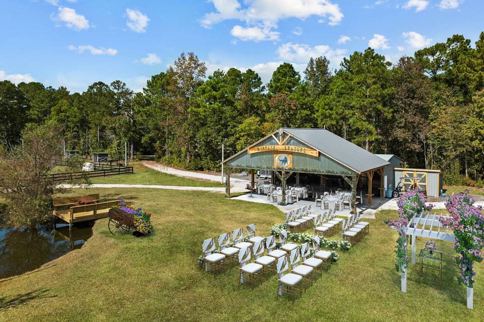 Barn ceremony option