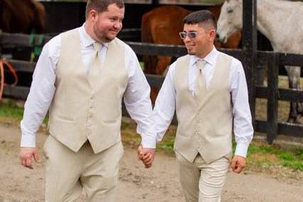 Wedded couple