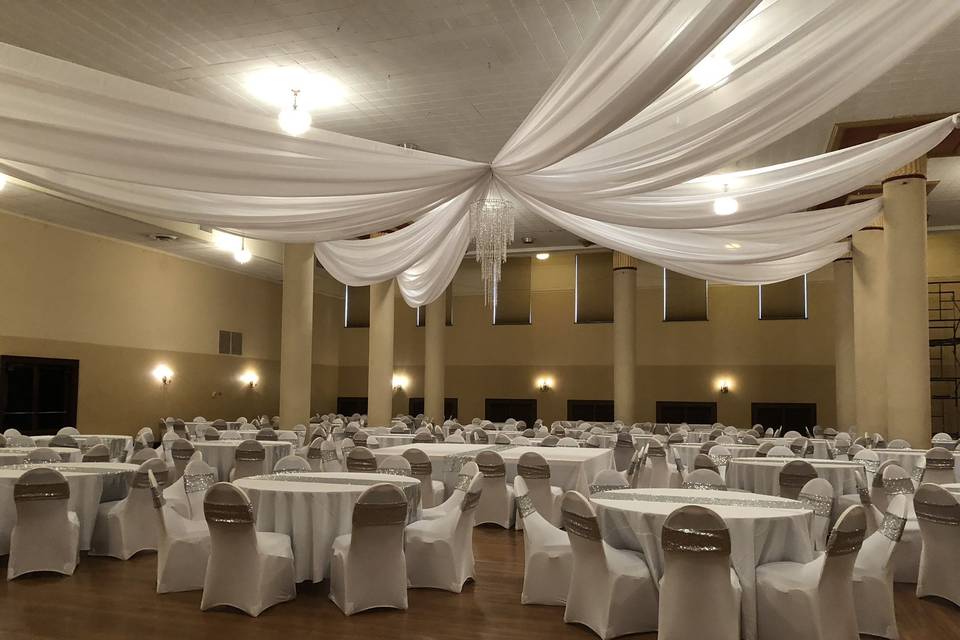 Ceiling Draping