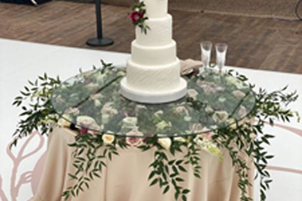 Champagne Tablecloth Rentals
