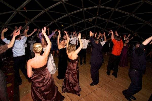 Wedding dance floor