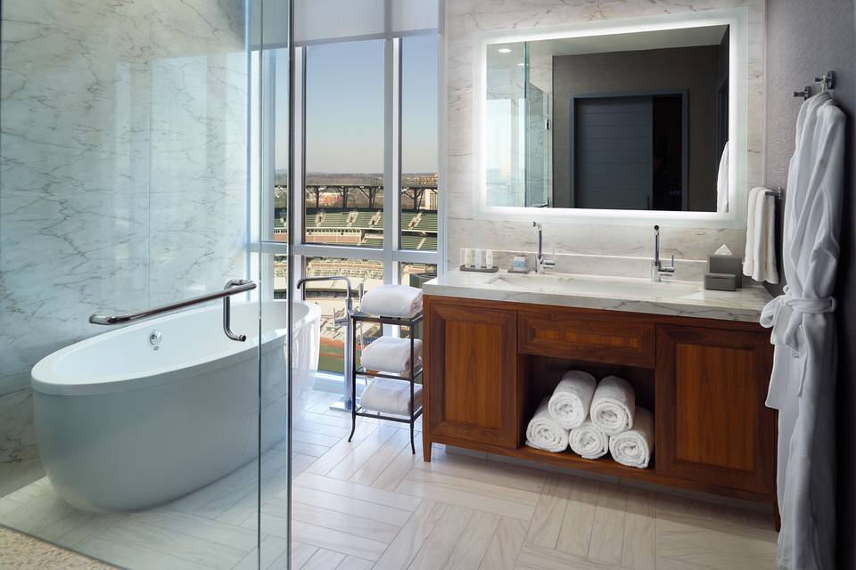 Presidential suite bathroom