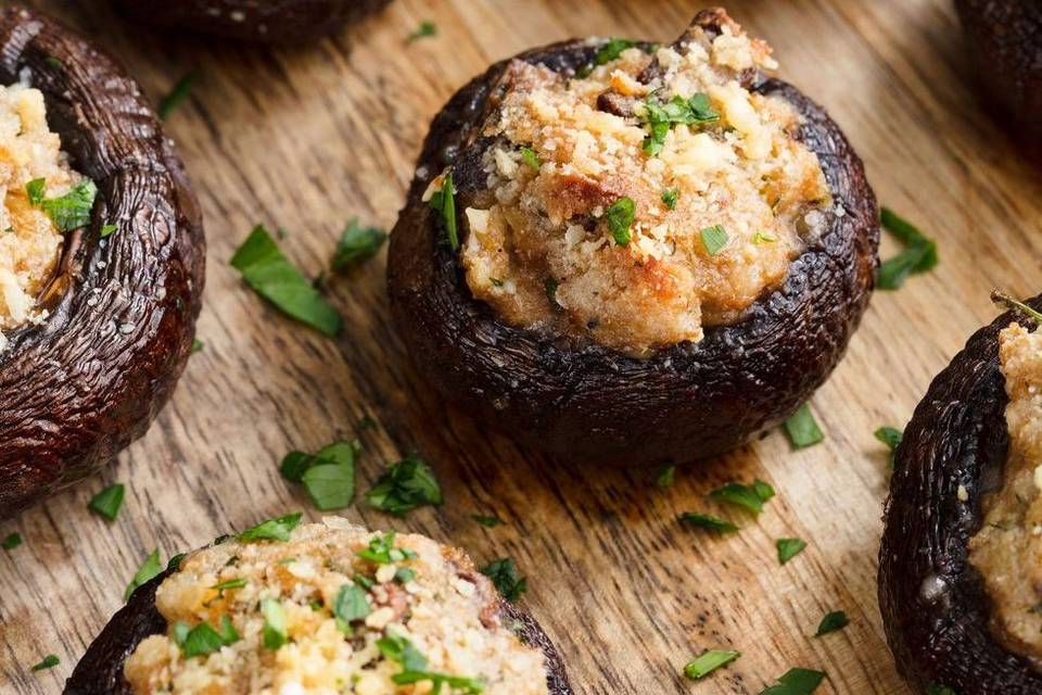 Parmasan Stuffed Mushrooms