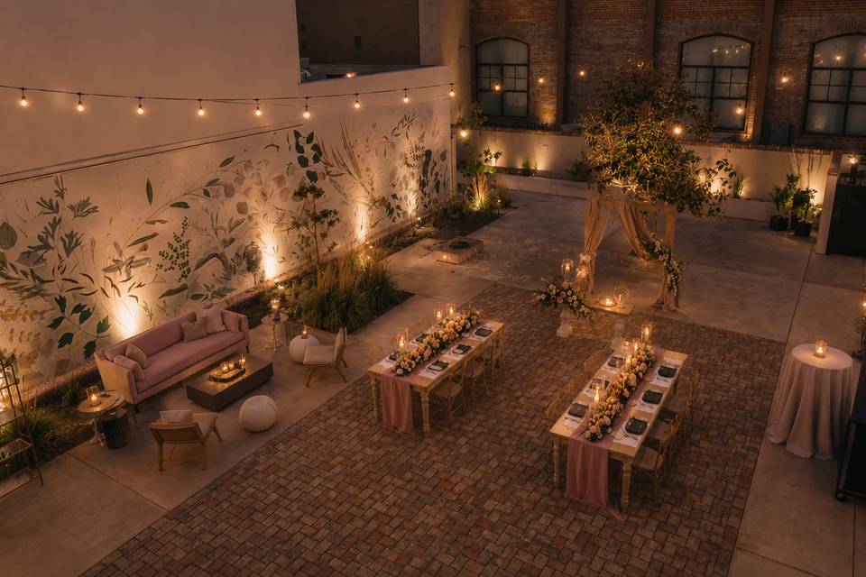 Courtyard Evening