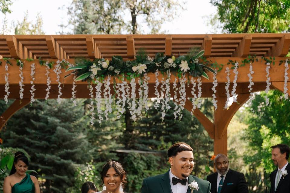 Tracy Aviary Wedding