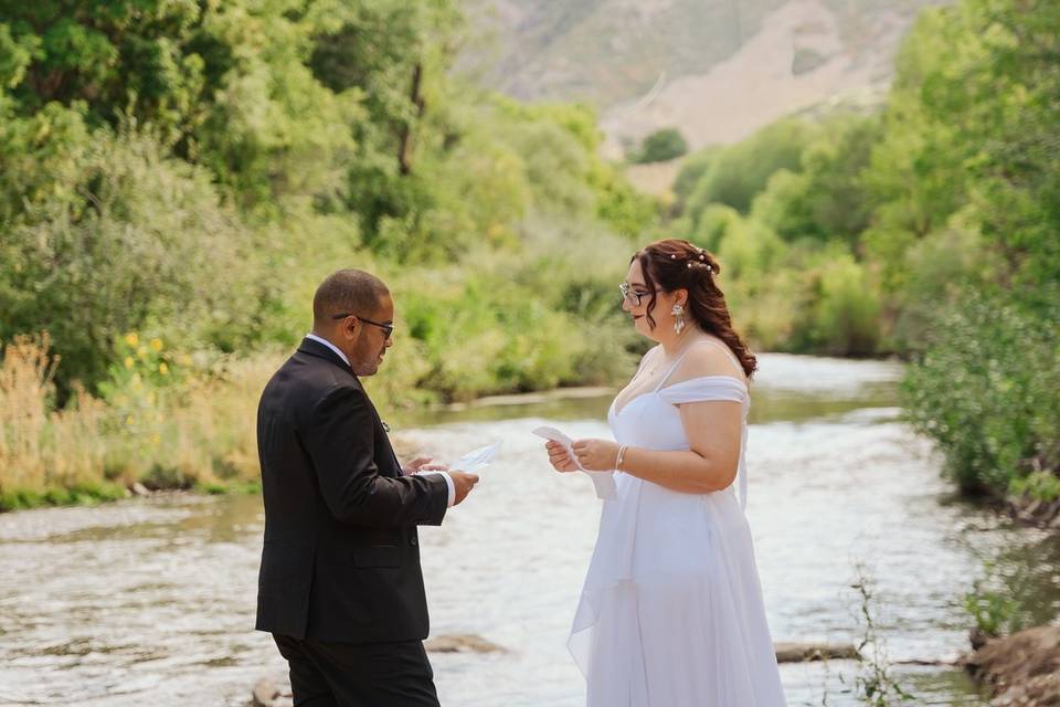 Intimate vows