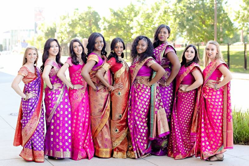 Indian Wedding Bridesmaids