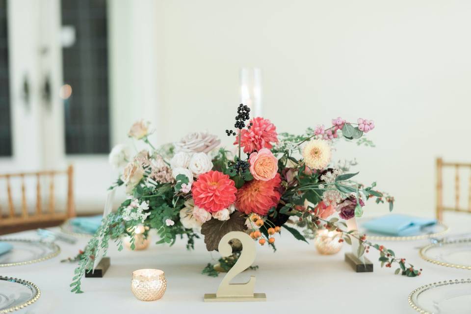 Fall Wedding Centerpieces