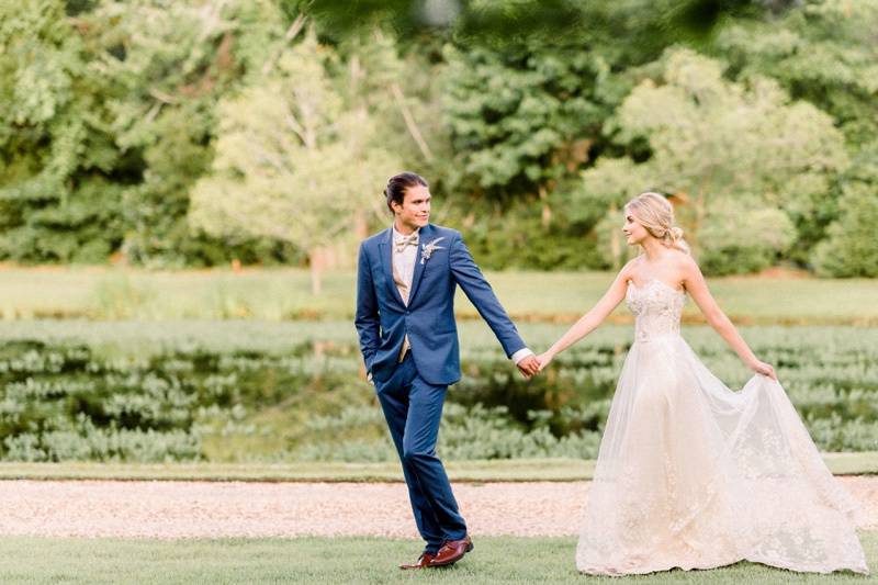 Charleston Bride and Groom