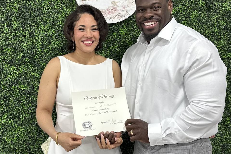 Beautiful Same Day elopement!