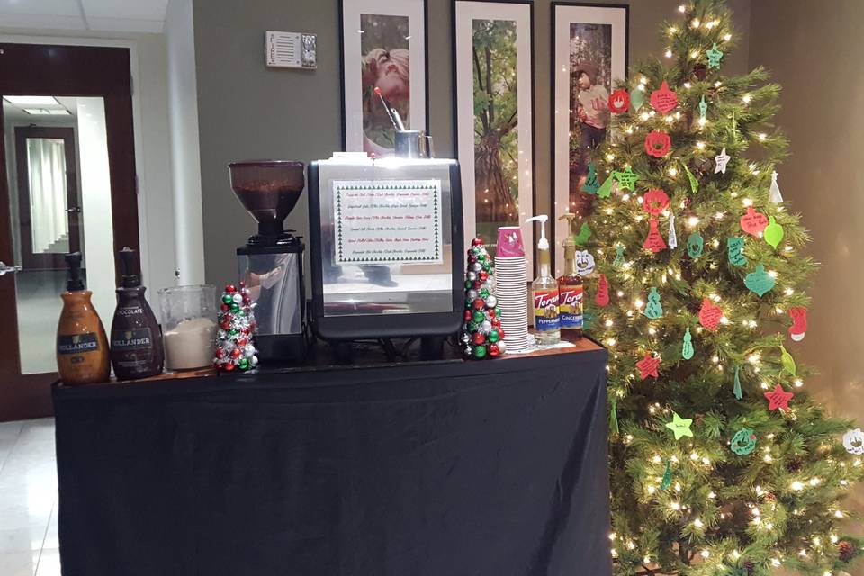 Christmas Cappuccino Bar