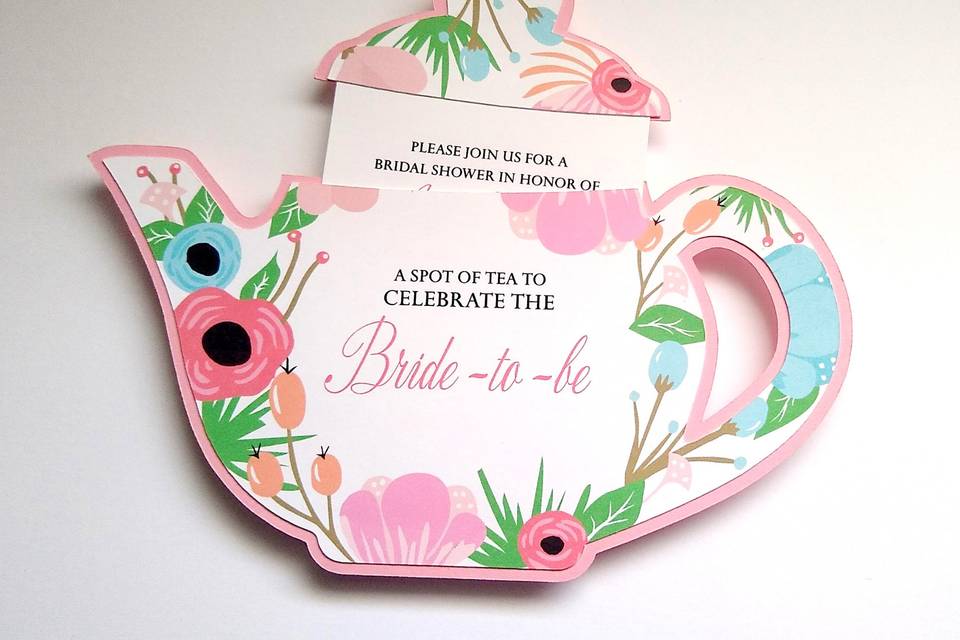 Tea party invite