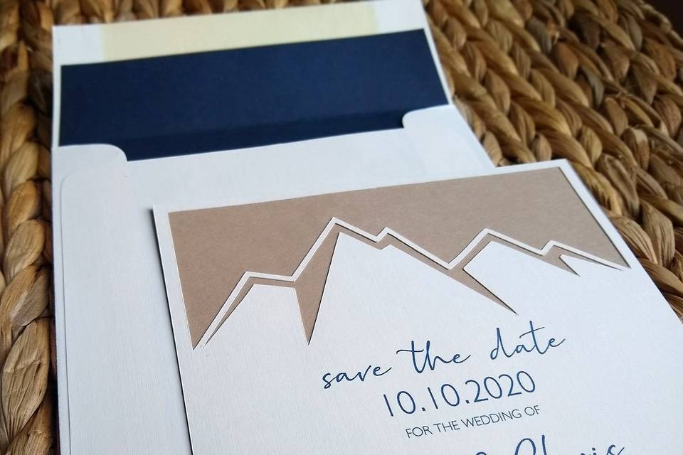 Mountain save the date
