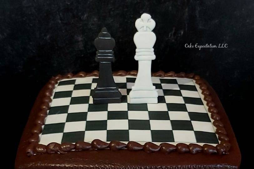 Chess Grooms Cake