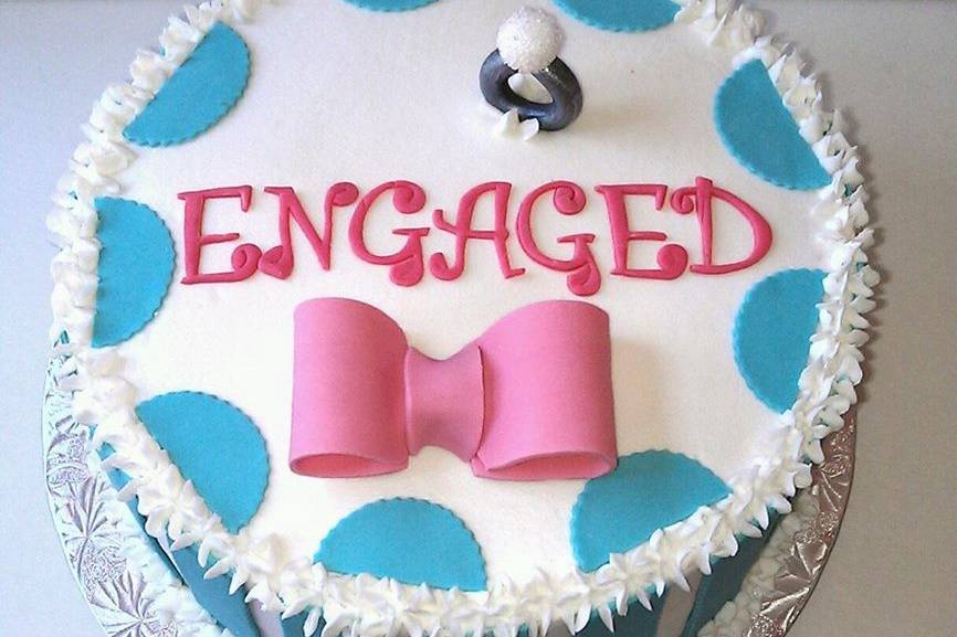 Engagement party Cake