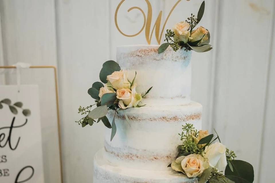 West Wedding Cake