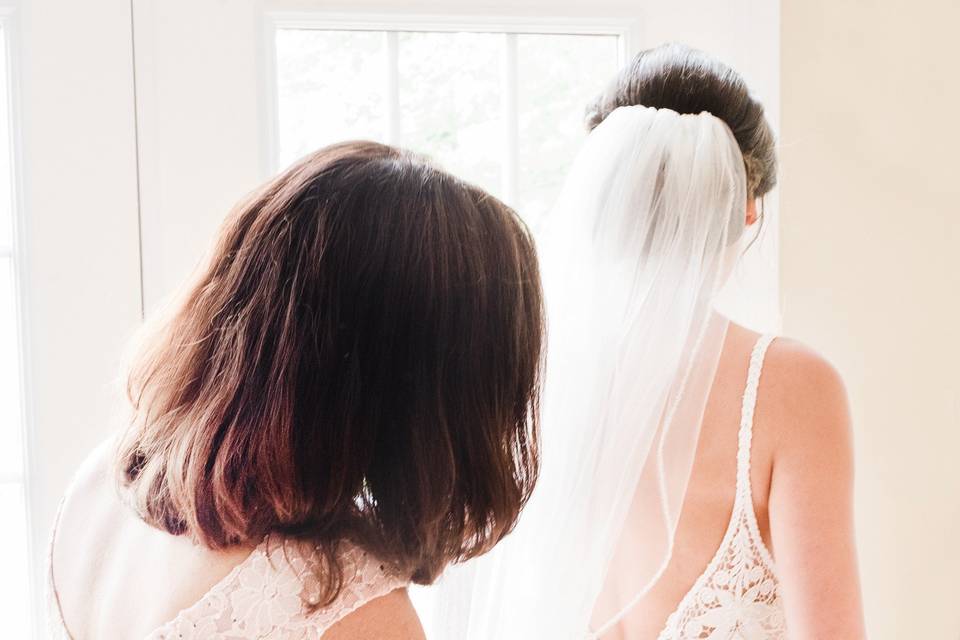 BRIDE AND HER MOM