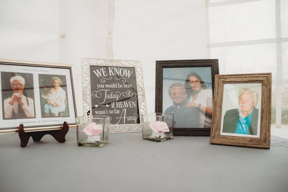 Memory table signage