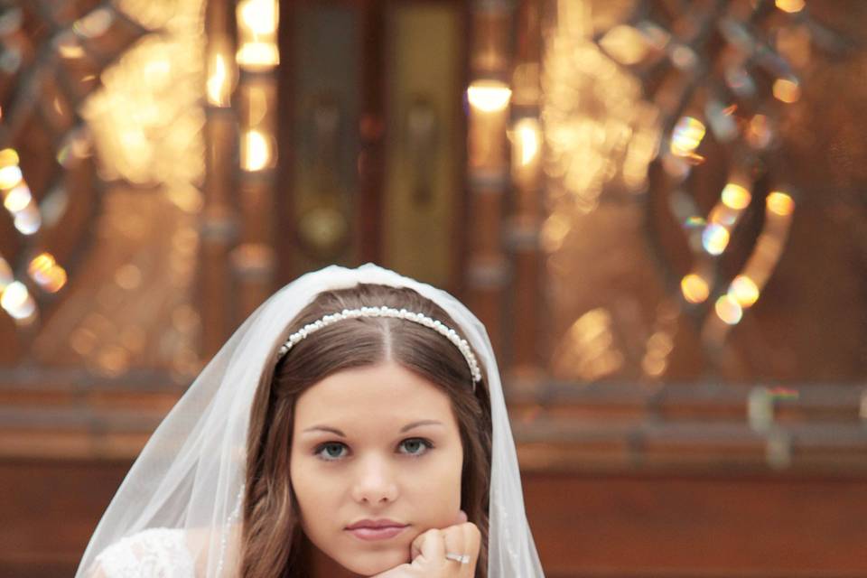 Bride's portrait